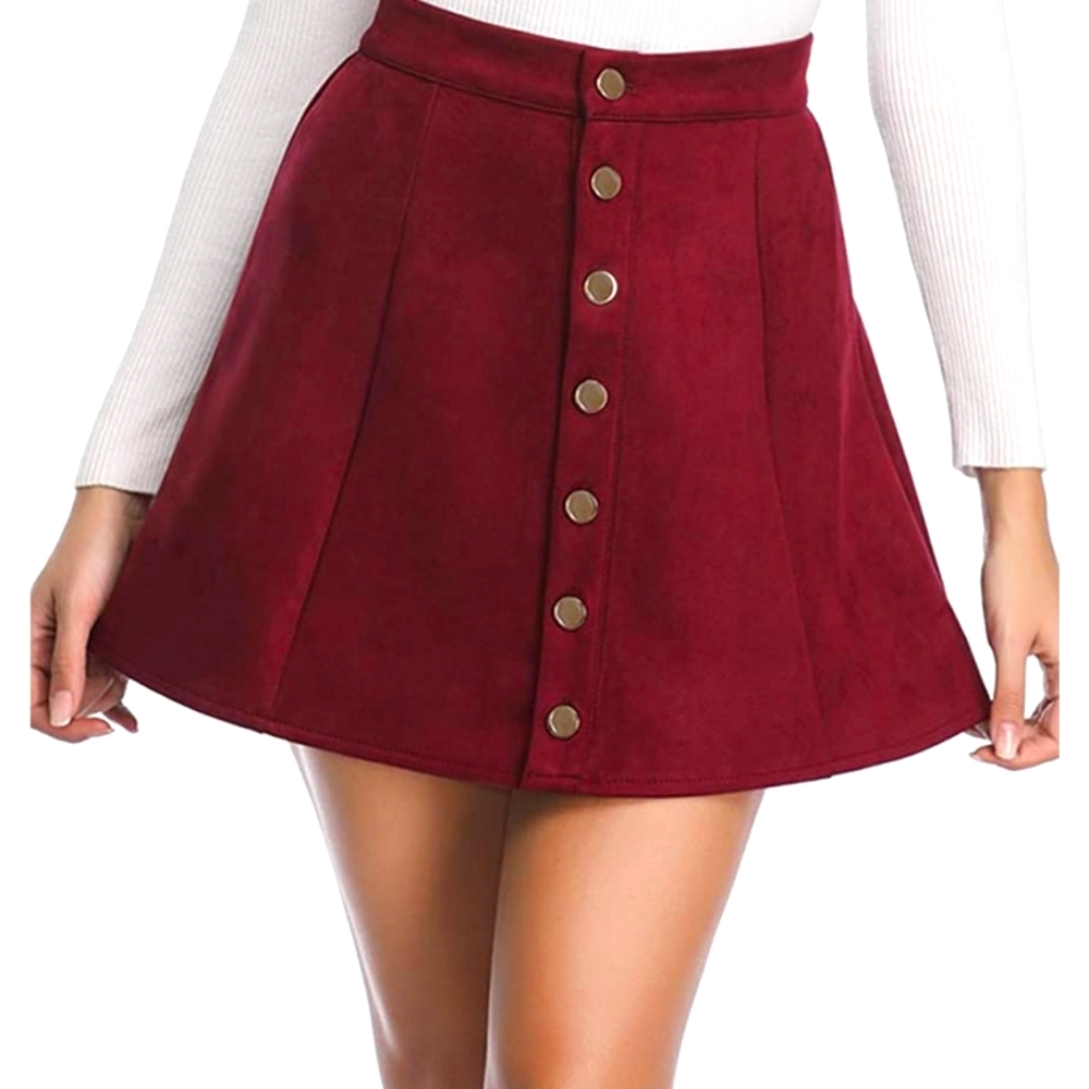 Button Down Skirt NWT Large